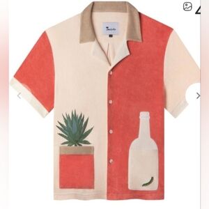 TOMBOLO MENS COTTON TERRY SHIRT
